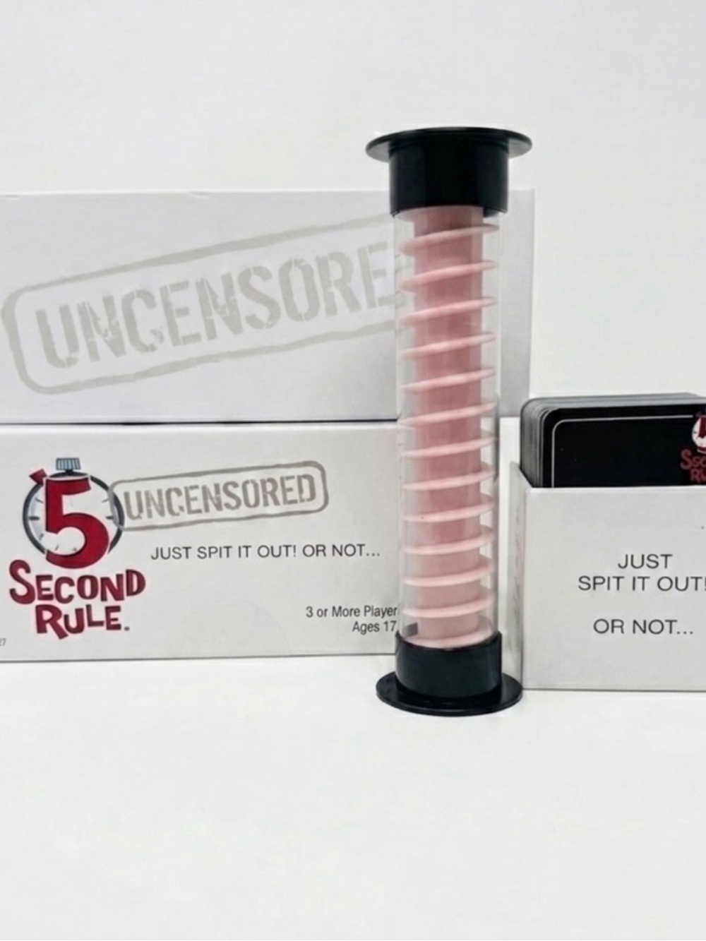 PlayMonster 5 Second Rule Uncensored Adult Party Game Complete EUC